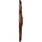 Ekena Millwork Bonetti Ceiling Medallion (Fits Canopies up to 5 1/8"), 20"OD x 1 3/4"P, Burnished Mahogany Crackle CM20BOBMC - alternate 3